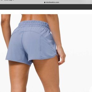 Lululemon 4 inch tracker shorts